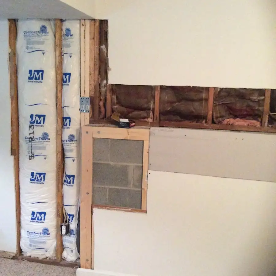 Wall insulation replacement during Structural Drying in Eloy
